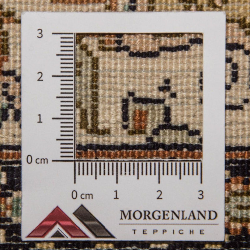 Jedwabny dywan - Kashmir Silk - 186 x 126 cm - beżowy