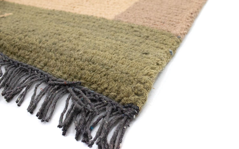 Dywan z Nepalu - 140 x 70 cm - jasnobrązowy