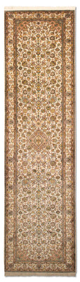 Biegacz Jedwabny dywan - Kashmir Silk - 300 x 79 cm - beżowy
