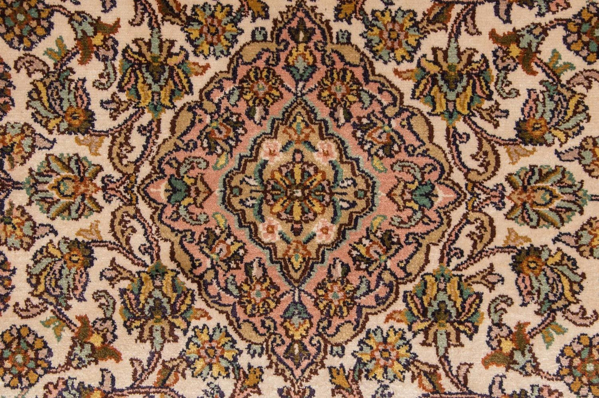 Biegacz Jedwabny dywan - Kashmir Silk - 300 x 79 cm - beżowy