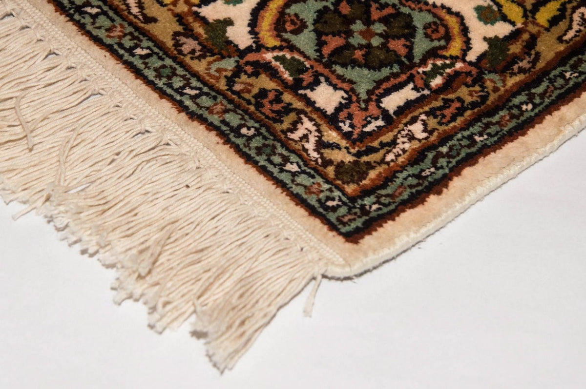 Biegacz Jedwabny dywan - Kashmir Silk - 300 x 79 cm - beżowy