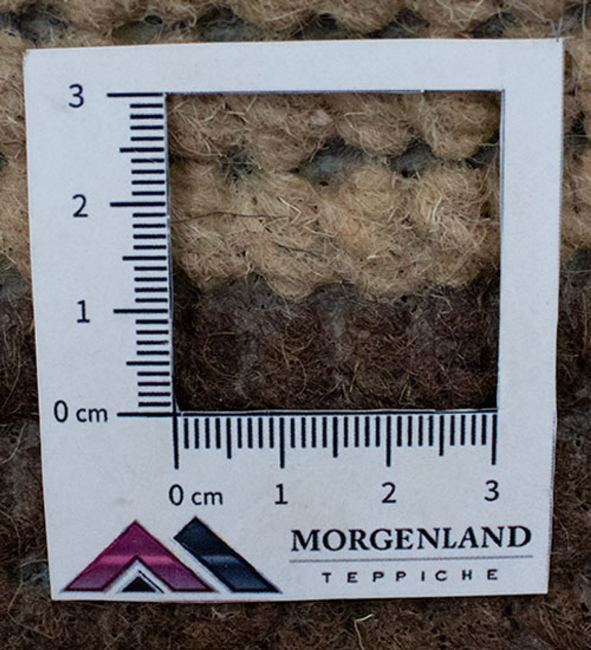 Dywan z Nepalu - 140 x 70 cm - jasnobrązowy