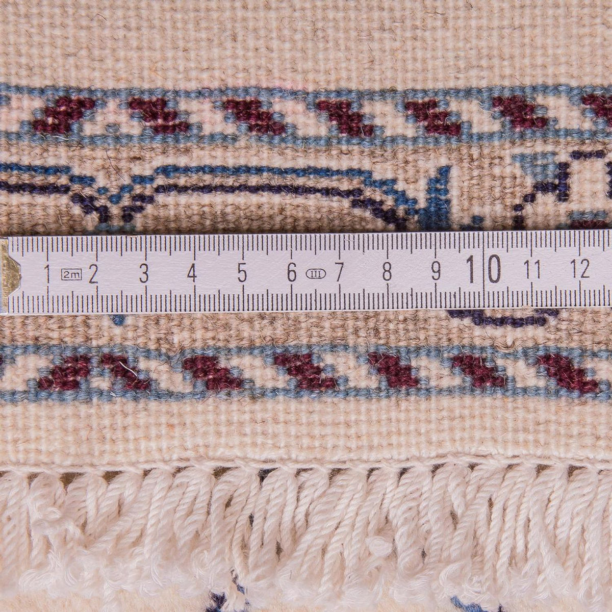 Biegacz Dywan perski - Nain - 143 x 69 cm - beżowy