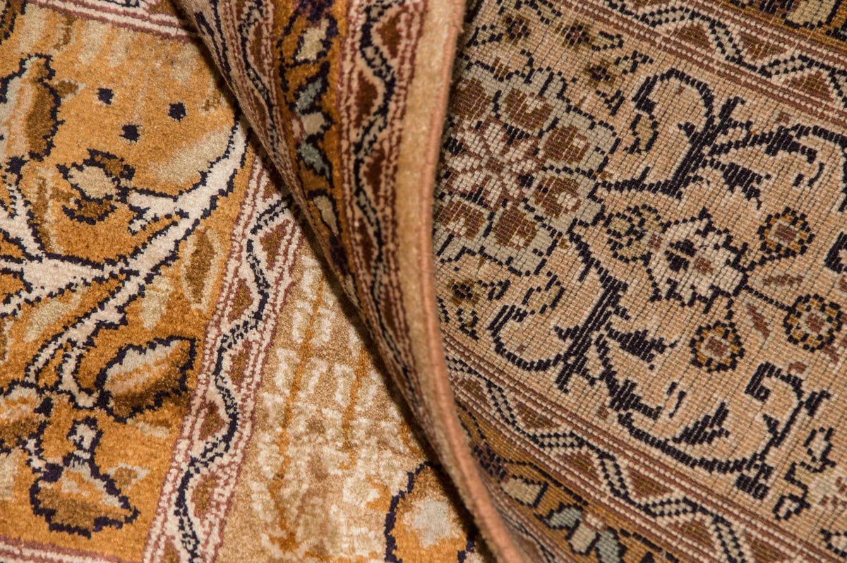 Jedwabny dywan - Kashmir Silk - 240 x 157 cm - beżowy