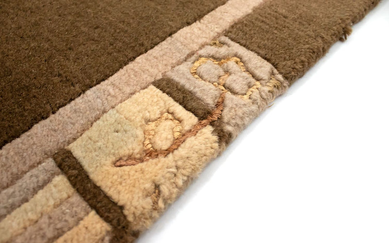 Dywan z Nepalu - 140 x 70 cm - brązowy