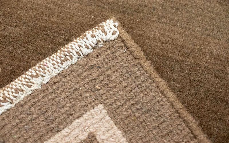 Dywan z Nepalu - 140 x 70 cm - brązowy