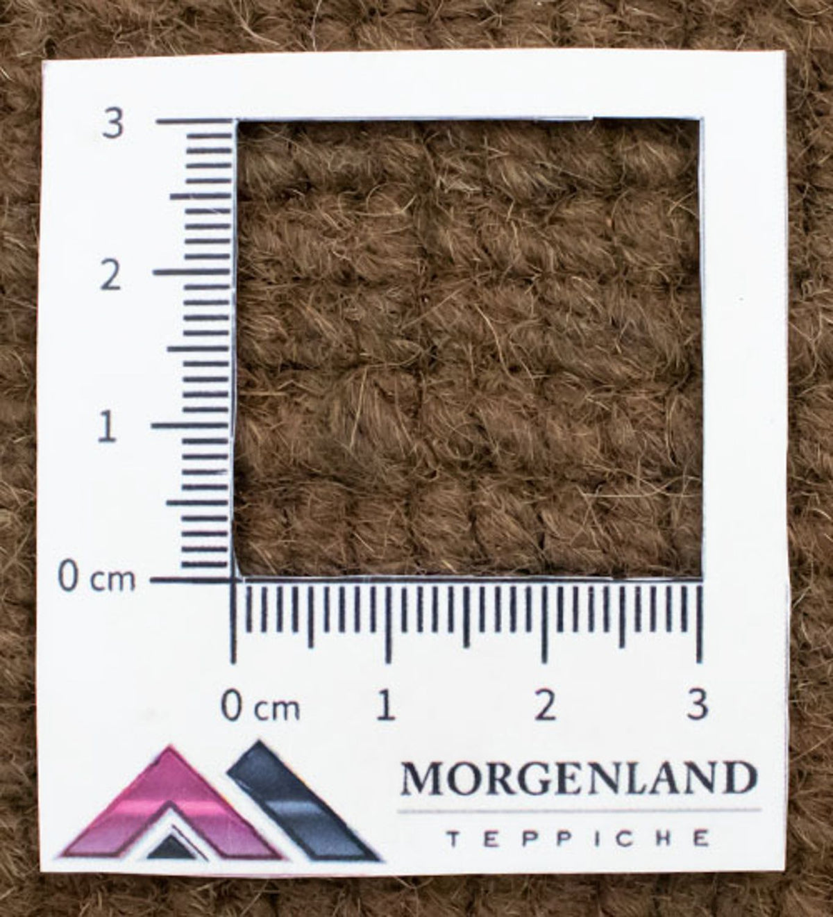 Dywan z Nepalu - 140 x 70 cm - brązowy