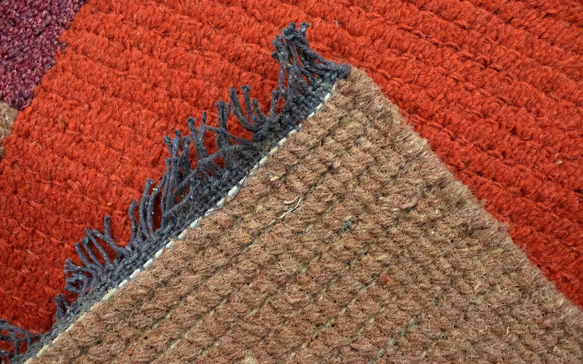 Dywan z Nepalu - 140 x 70 cm - czerwony