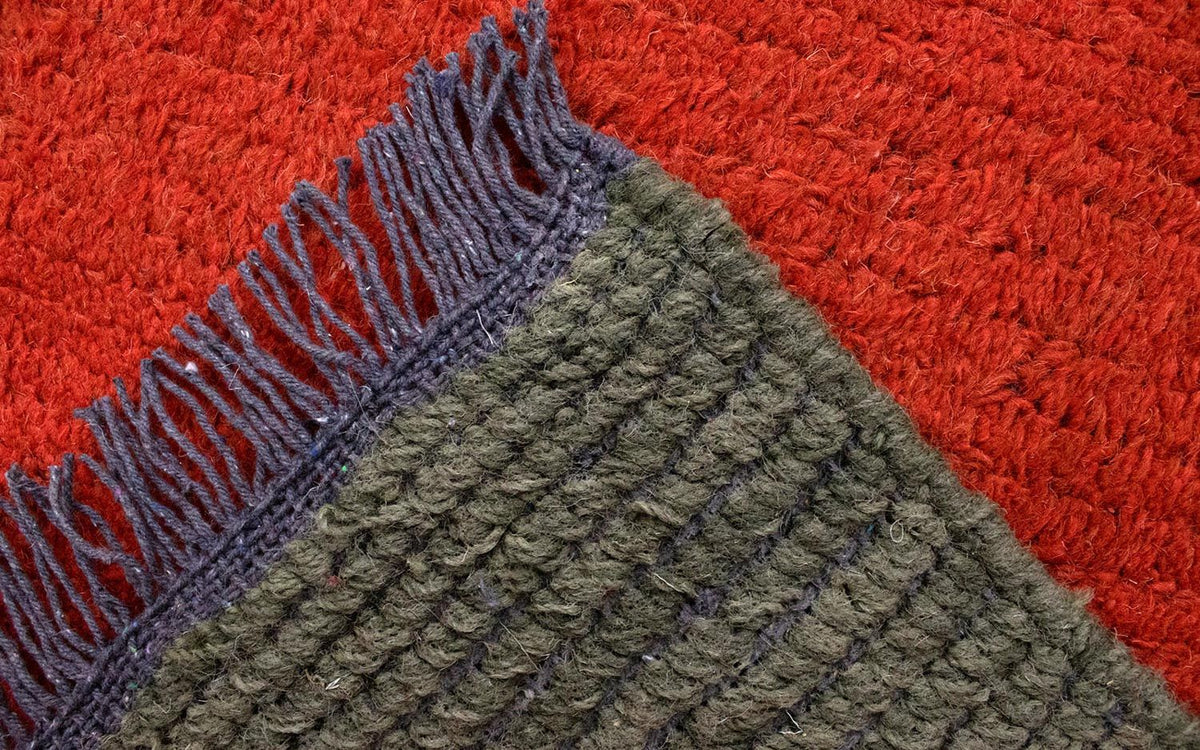 Dywan z Nepalu - 140 x 70 cm - czerwony