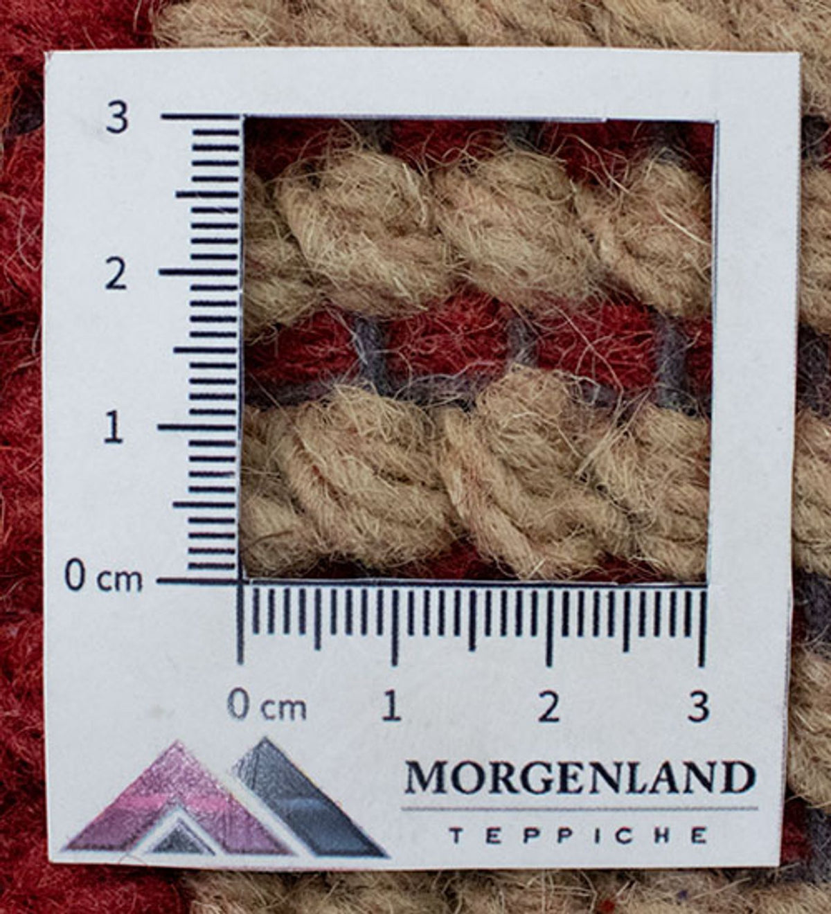 Dywan z Nepalu - 140 x 70 cm - czerwony