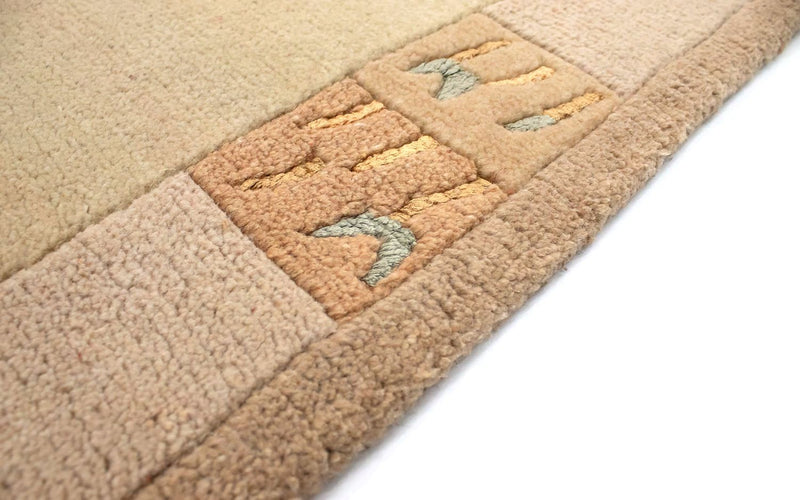 Dywan z Nepalu - 140 x 70 cm - beżowy