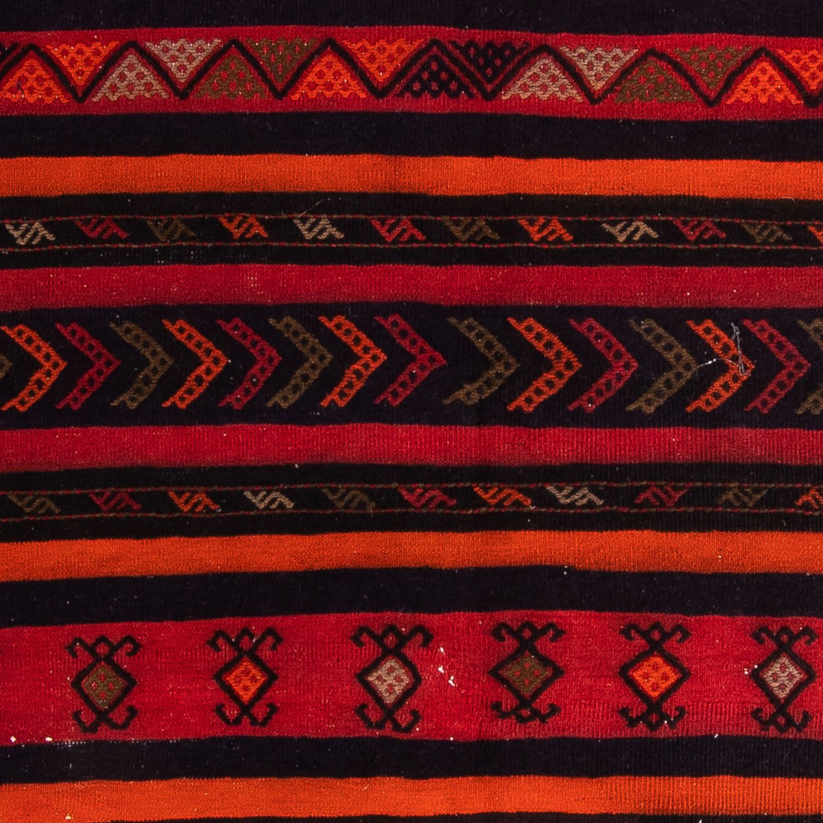 Dywan Kelim - Stary - 220 x 170 cm - wielokolorowy