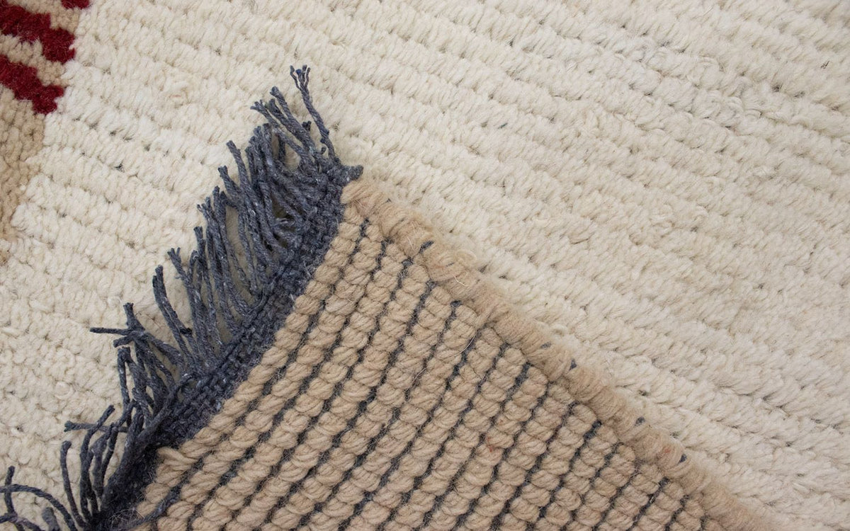 Dywan z Nepalu - 140 x 70 cm - beżowy