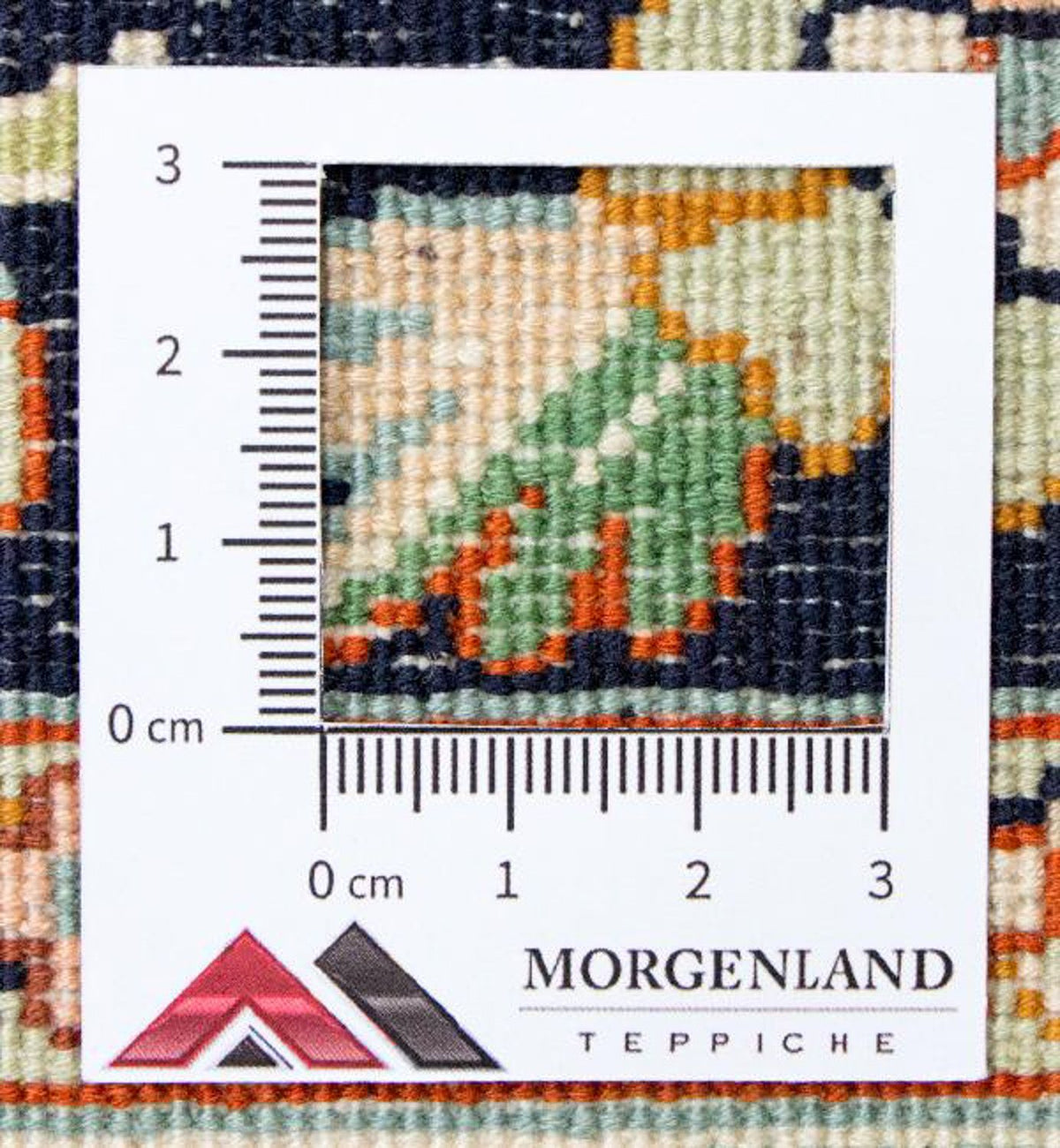 Jedwabny dywan - Kashmir Silk - 98 x 63 cm - niebieski