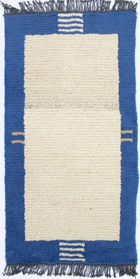 Dywan z Nepalu - 140 x 70 cm - beżowy