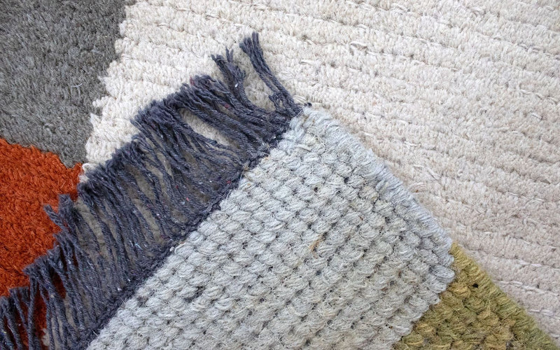 Dywan z Nepalu - 140 x 70 cm - beżowy