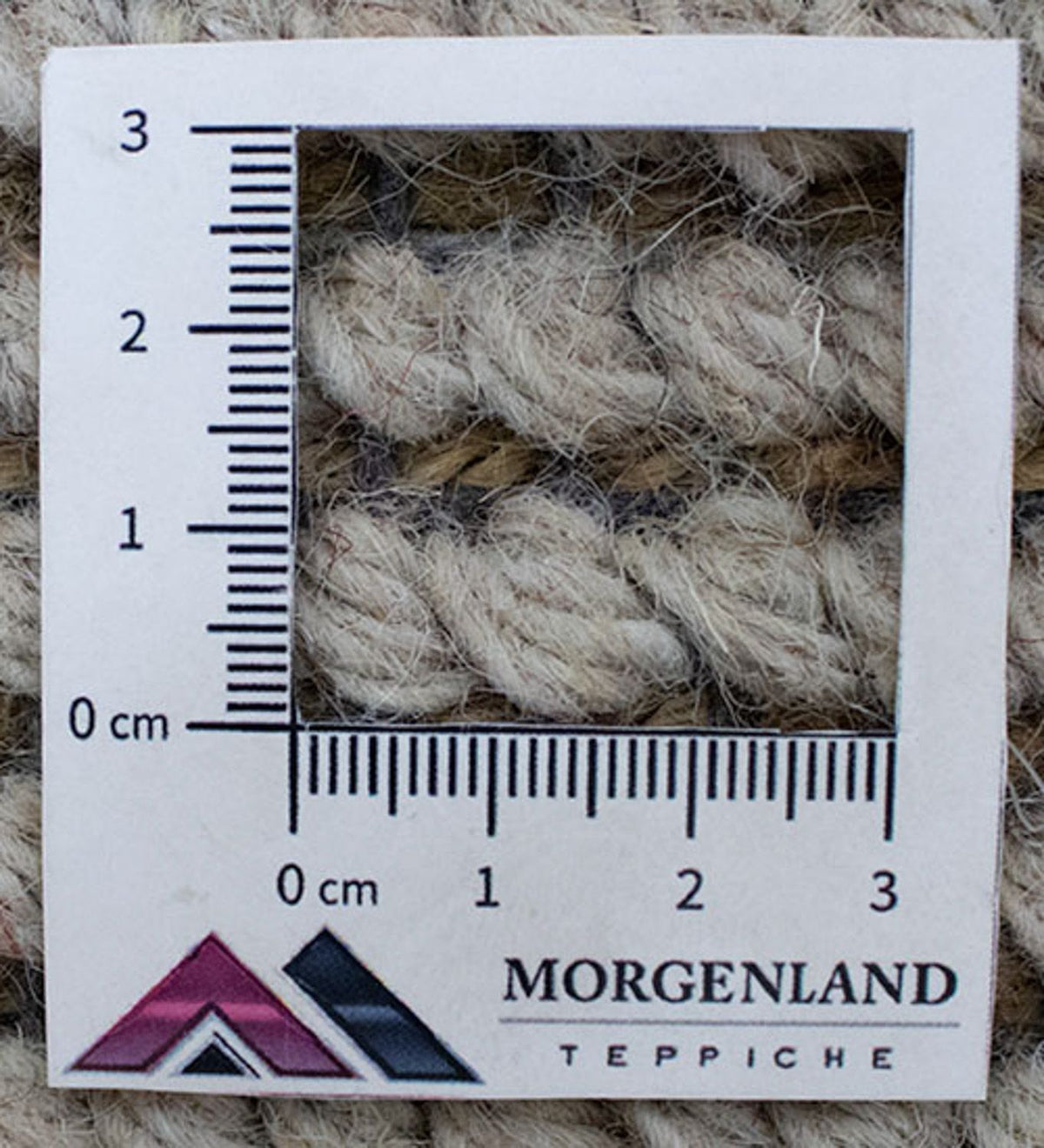 Dywan z Nepalu - 140 x 70 cm - beżowy