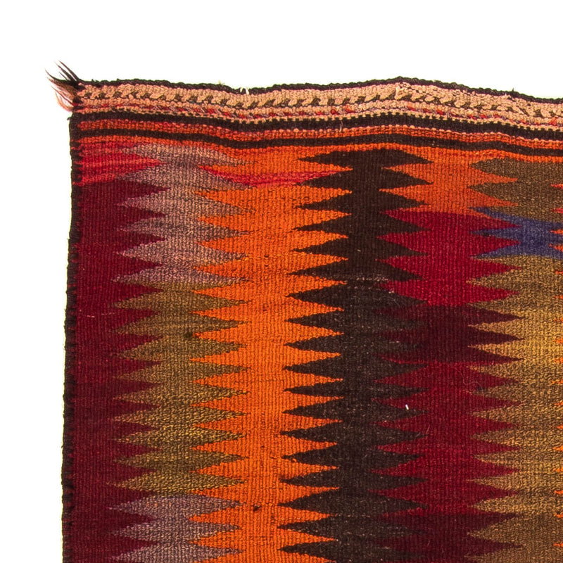 Dywan Kelim - Stary - 225 x 150 cm - wielokolorowy