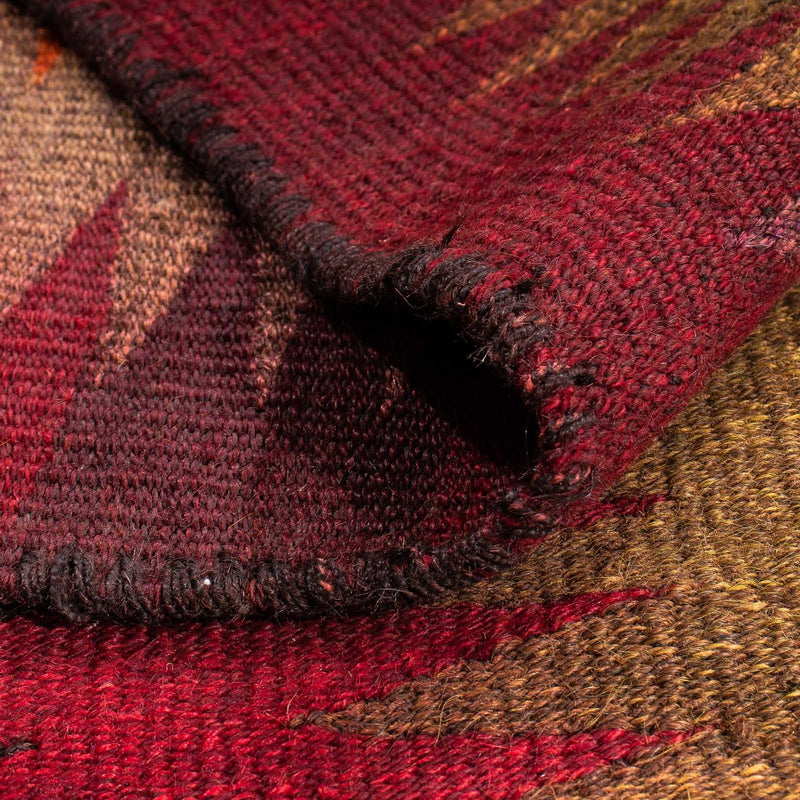 Dywan Kelim - Stary - 225 x 150 cm - wielokolorowy