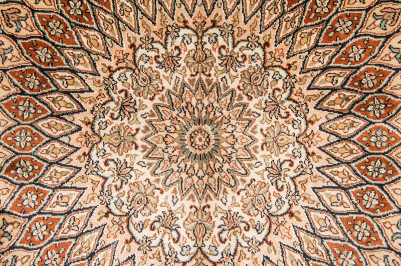 Jedwabny dywan - Kashmir Silk - 194 x 120 cm - wielokolorowy