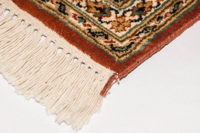 Jedwabny dywan - Kashmir Silk - 194 x 120 cm - wielokolorowy