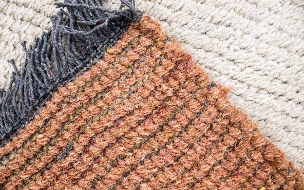 Dywan z Nepalu - 140 x 70 cm - beżowy