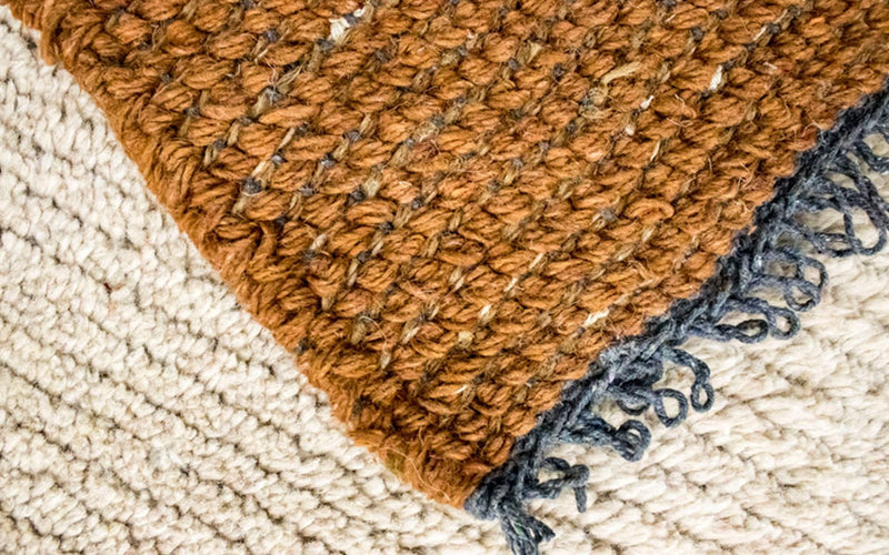 Dywan z Nepalu - 140 x 70 cm - beżowy