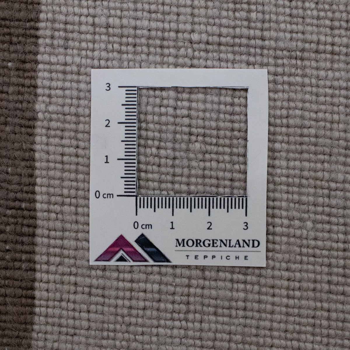 Dywan wełniany - 241 x 166 cm - srebrny