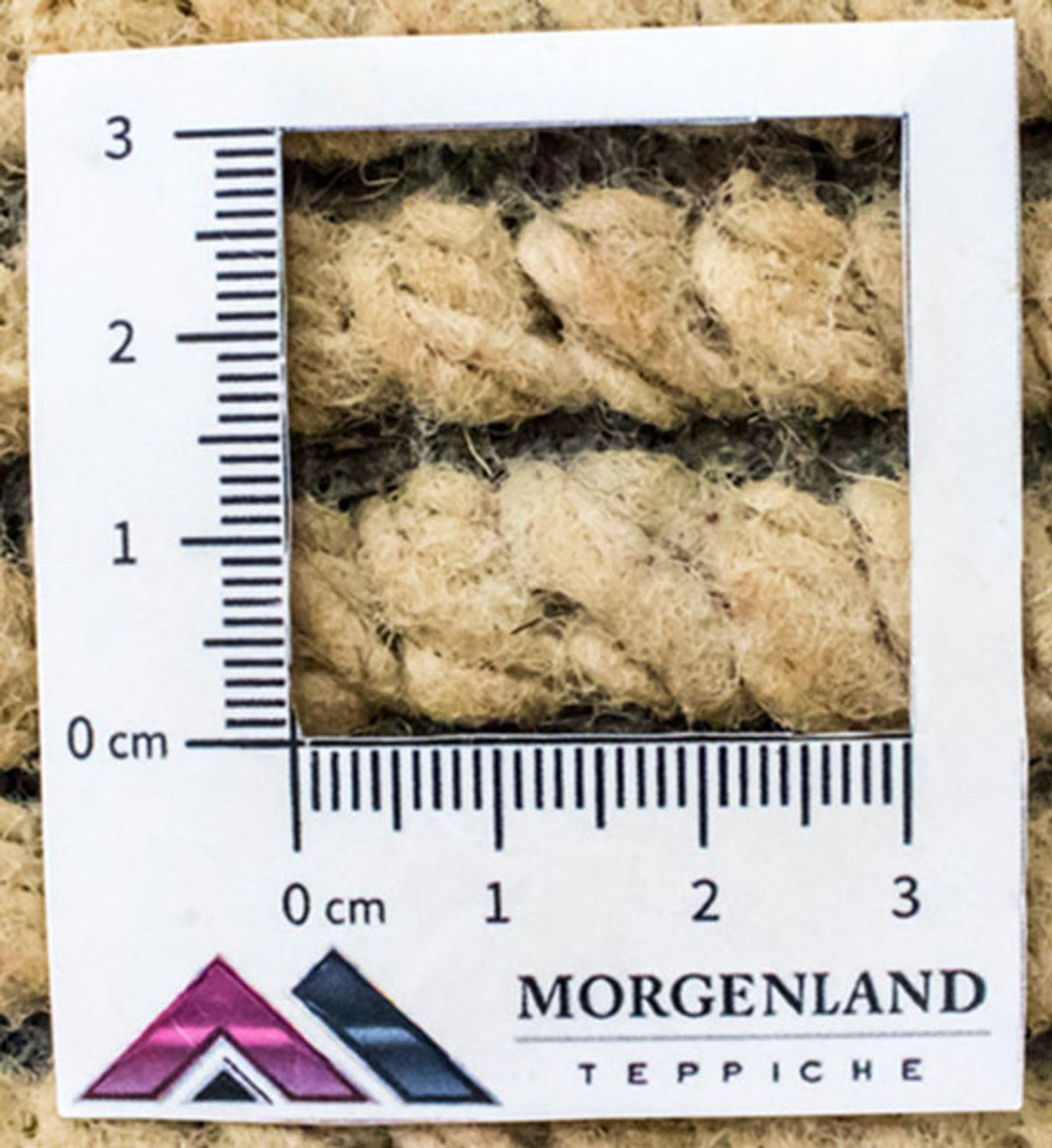 Dywan z Nepalu - 140 x 70 cm - beżowy