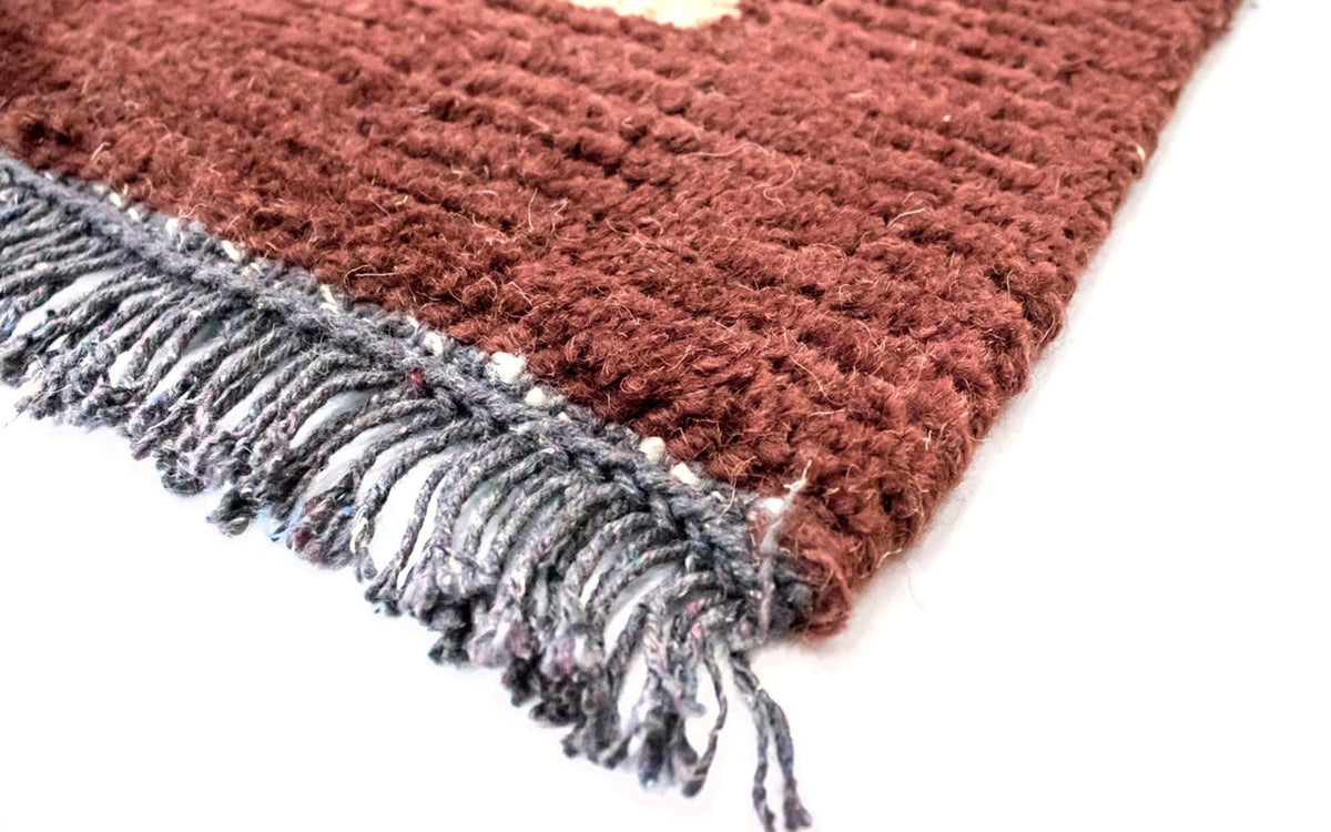 Dywan z Nepalu - 140 x 70 cm - beżowy