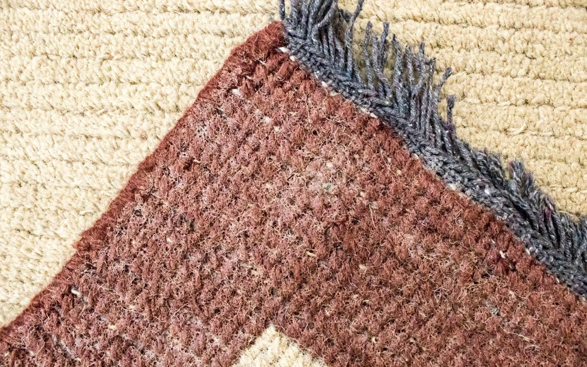 Dywan z Nepalu - 140 x 70 cm - beżowy