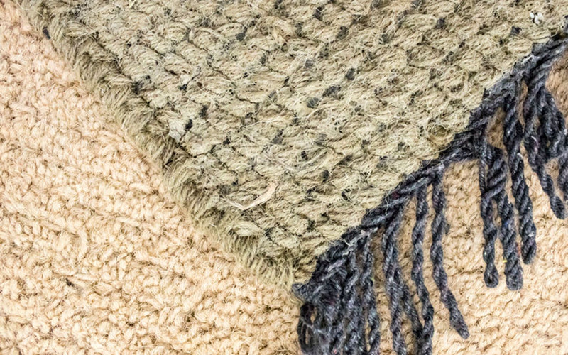 Dywan z Nepalu - 140 x 70 cm - beżowy