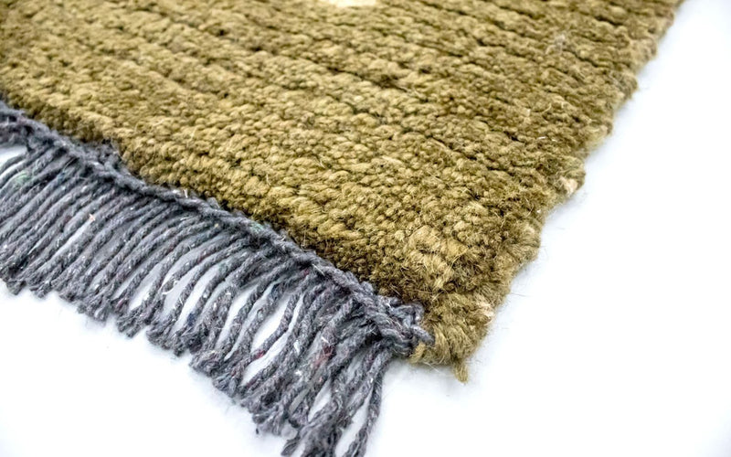 Dywan z Nepalu - 140 x 70 cm - zielona