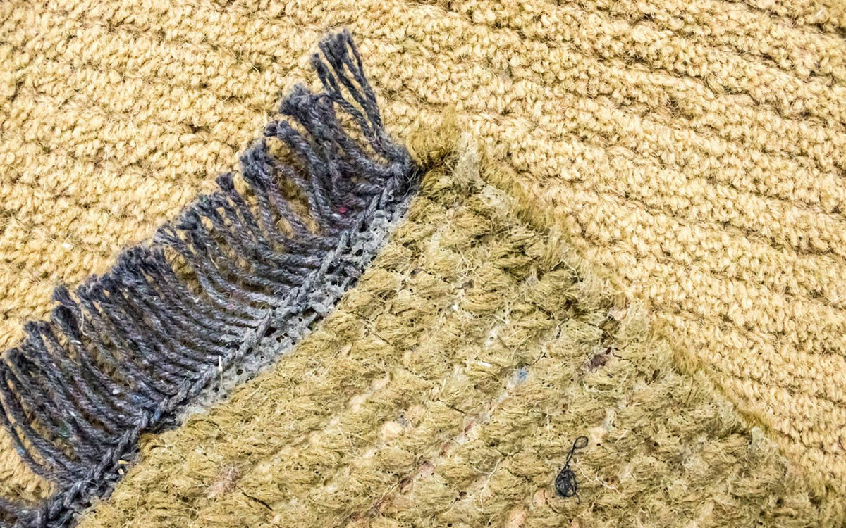 Dywan z Nepalu - 140 x 70 cm - zielona