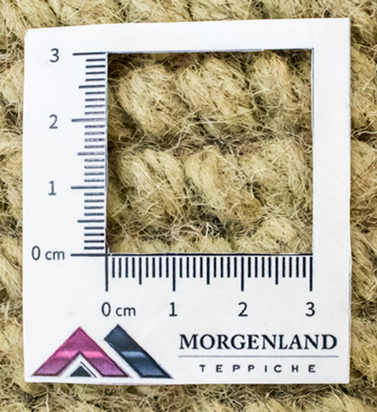 Dywan z Nepalu - 140 x 70 cm - beżowy