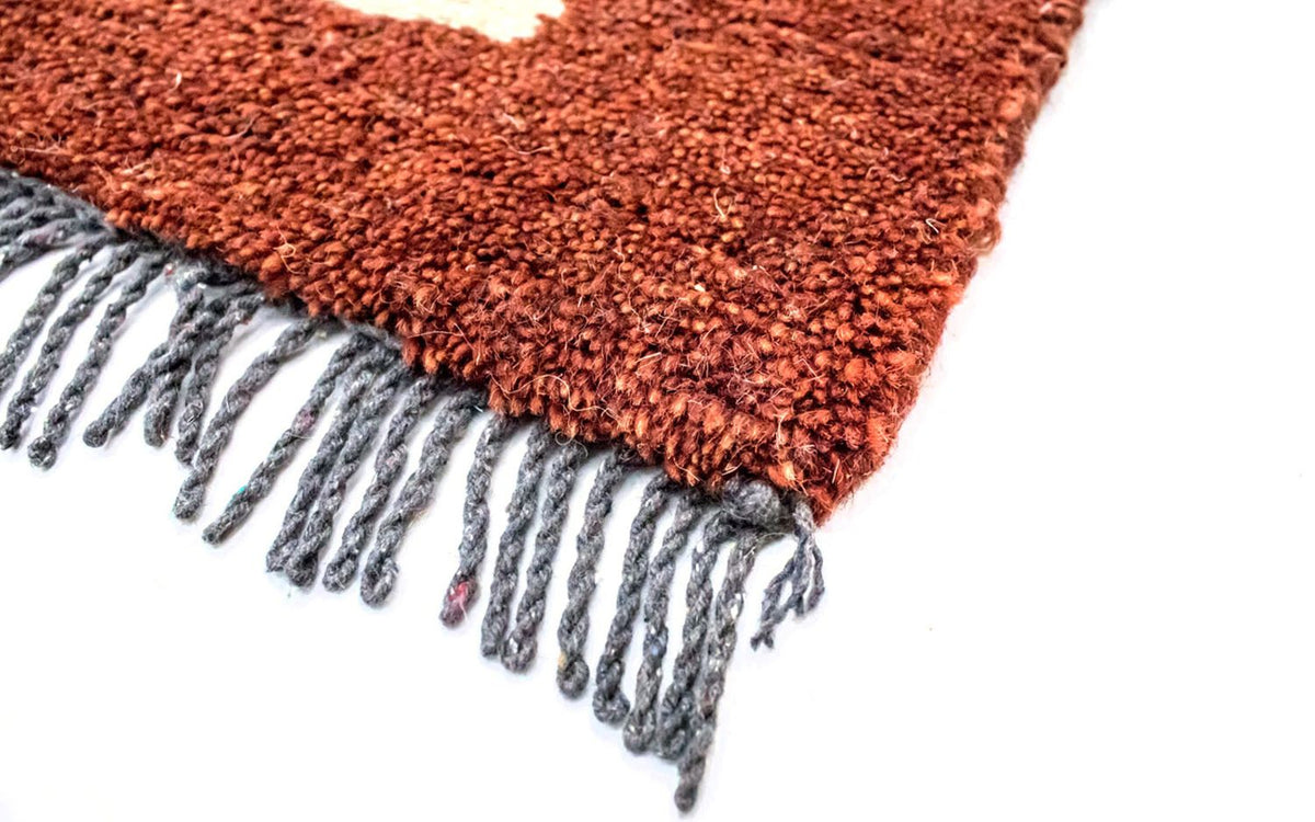 Dywan z Nepalu - 140 x 70 cm - beżowy