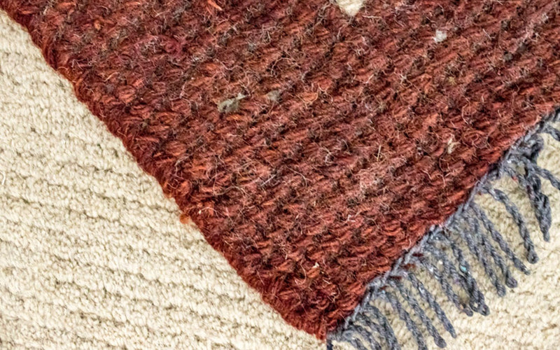 Dywan z Nepalu - 140 x 70 cm - beżowy