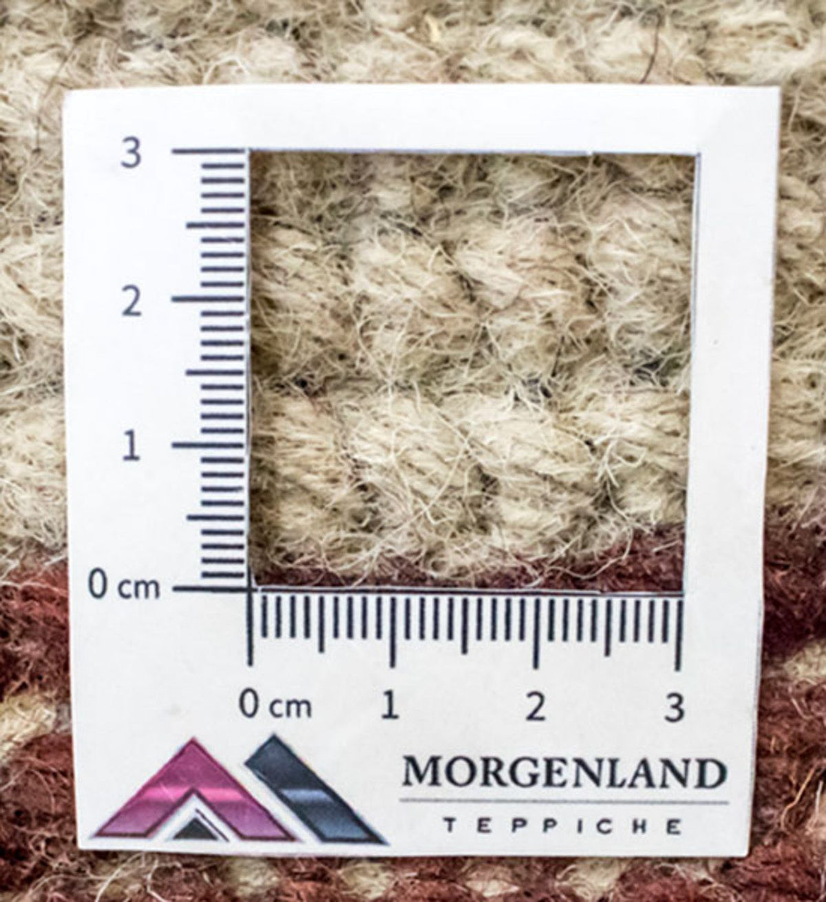 Dywan z Nepalu - 140 x 70 cm - beżowy