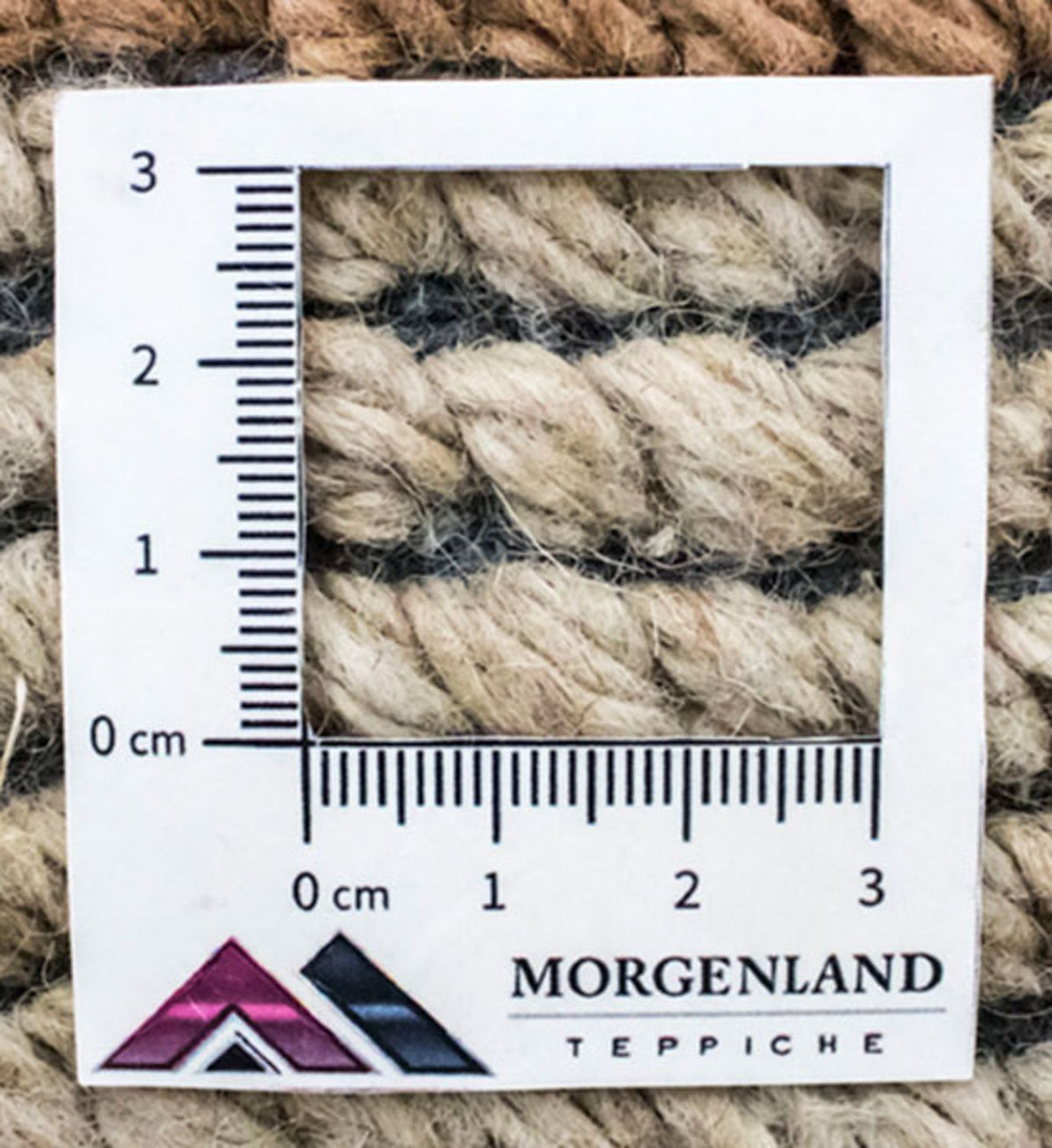 Dywan z Nepalu - 140 x 70 cm - beżowy