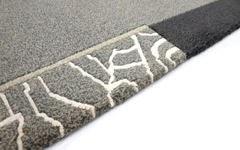 Dywan z Nepalu - 140 x 70 cm - szary