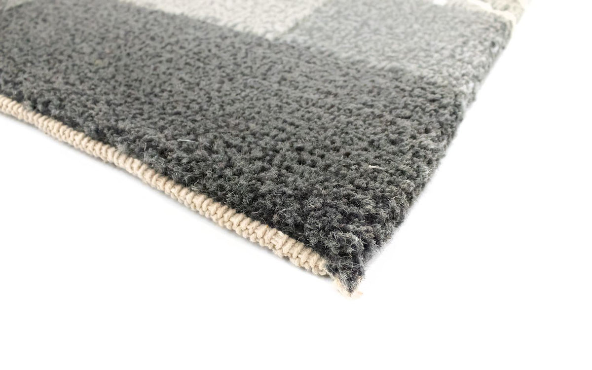 Dywan z Nepalu - 140 x 70 cm - szary