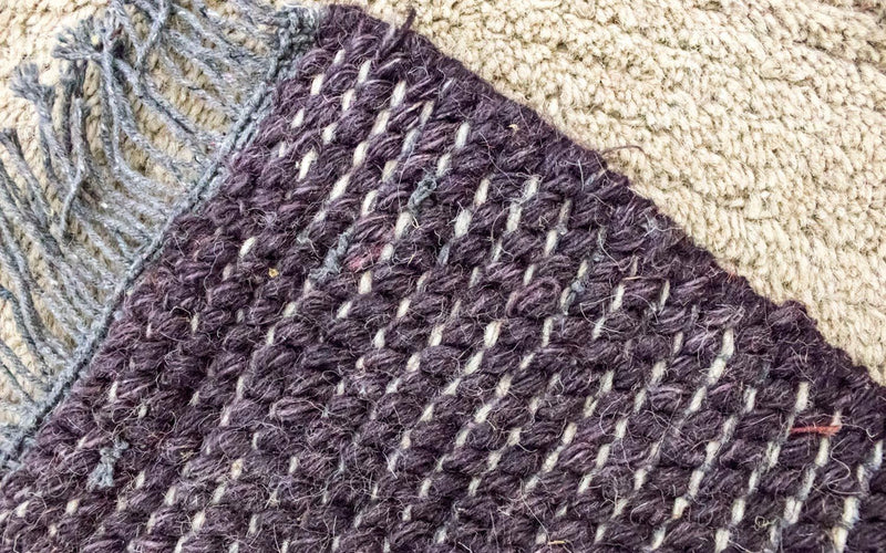 Dywan z Nepalu - 140 x 70 cm - beżowy