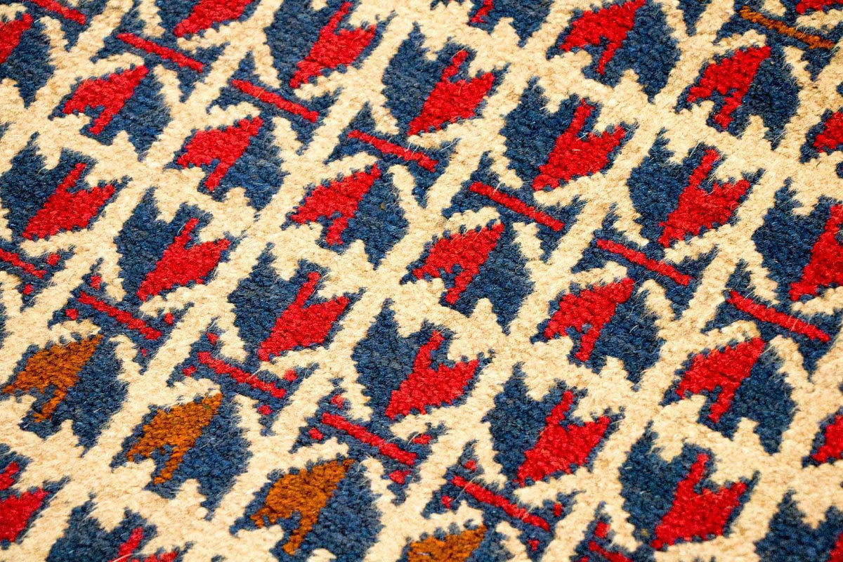 Dywan beludżycki - 130 x 77 cm - czerwony