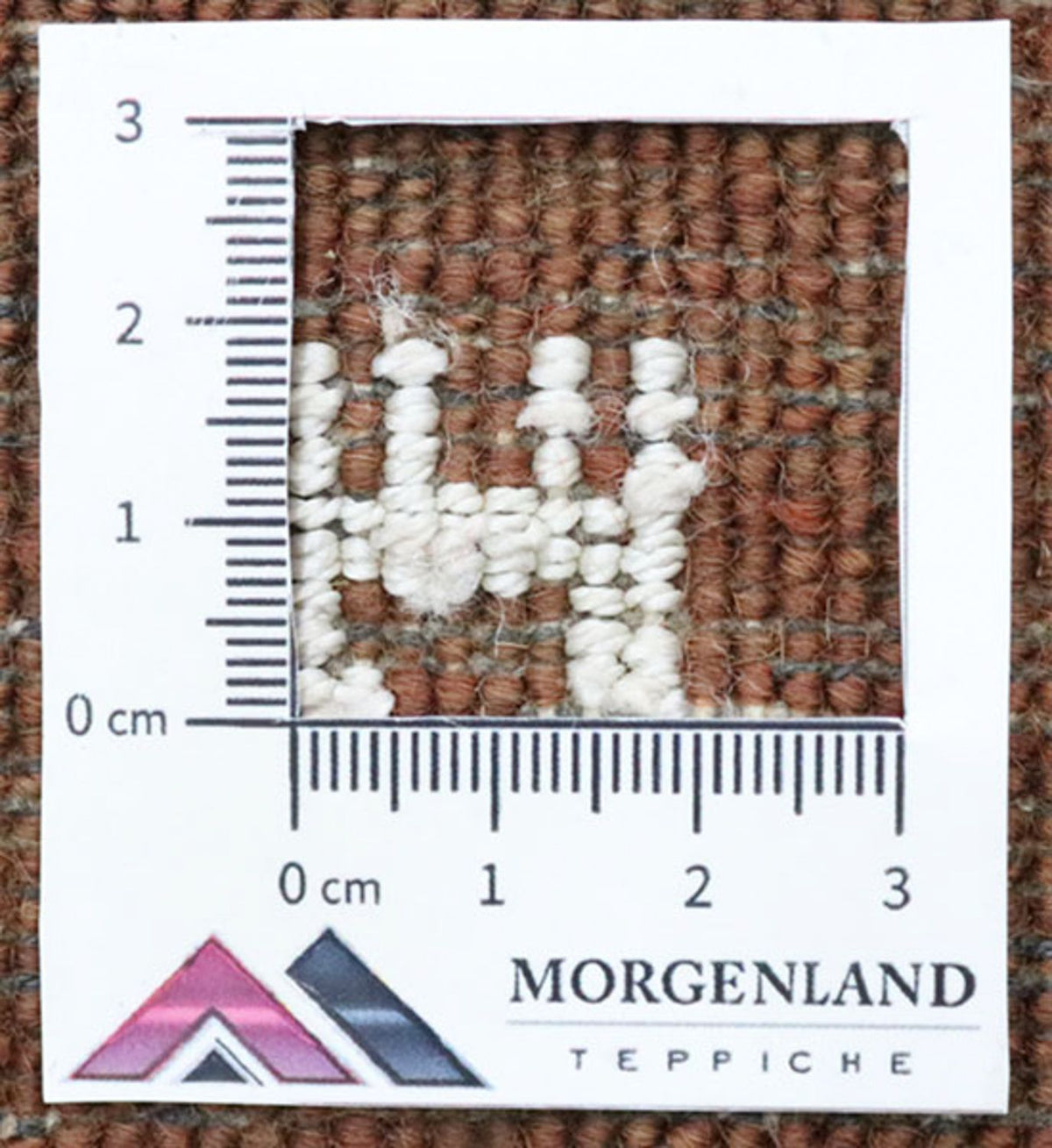 Biegacz Dywan Gabbeh - Loribaft Perski - 294 x 72 cm - brązowy