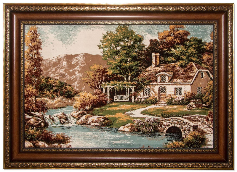 Bild-Teppich 85 x 60 cm Fußmatte