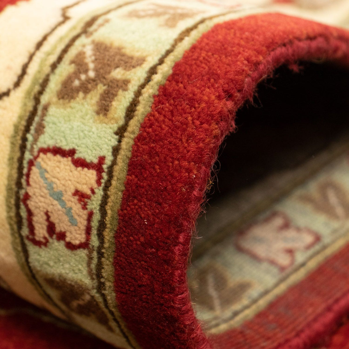 Dywan Zieglera - 244 x 169 cm - czerwony