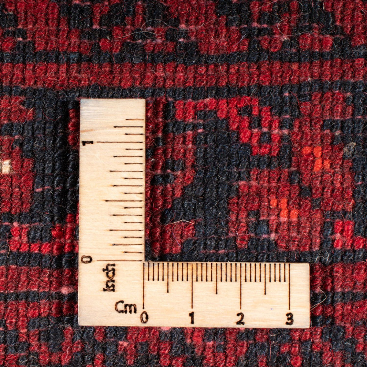 Dywan turkmeński - 236 x 162 cm - czerwony