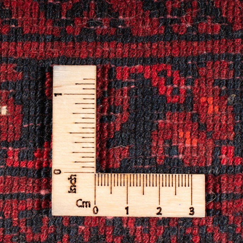 Dywan turkmeński - 236 x 162 cm - czerwony