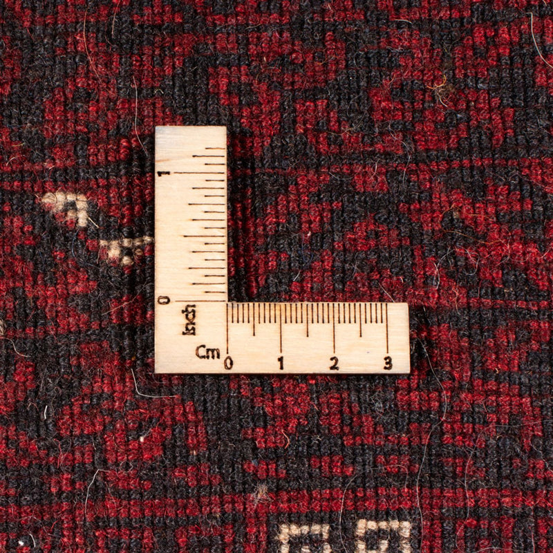 Dywan turkmeński - 224 x 158 cm - czerwony