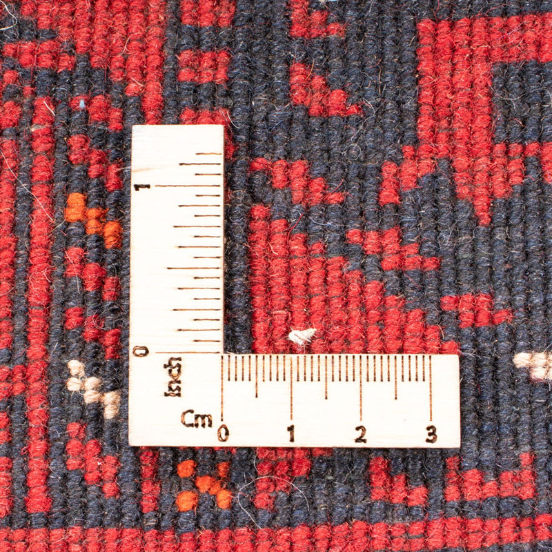 Dywan turkmeński - 237 x 158 cm - czerwony